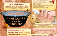 Pozvánka na KOŠECKÝ KOTLÍK 2014  – 2. ročník súťaže vo varení gulášu