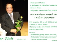 Pozvánka na koncert do Košece